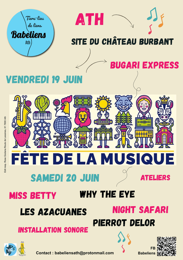 Fête de la musique - Ath · Babeliens Ath